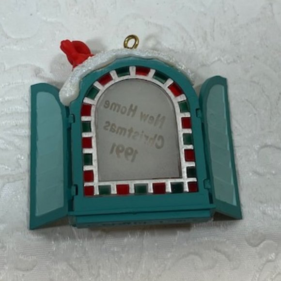 VTG Heirloom Collection 1991 New Home Window Christmas Ornament NIB - Picture 9 of 12